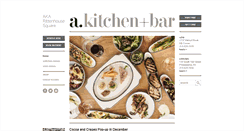 Desktop Screenshot of akitchenandbar.com